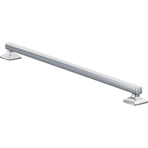 image:imageMoen YG5124BN Bathroom Safety 24Inch Stainless Steel Transitional Bathroom Grab Bar Brushed NickelChrome
