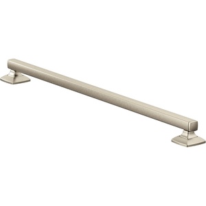 image:imageMoen YG5124BN Bathroom Safety 24Inch Stainless Steel Transitional Bathroom Grab Bar Brushed NickelNickel