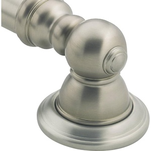 image:imageMoen YG5442BN Bathroom Safety 42Inch Stainless Steel Traditional Bathroom Grab Bar Brushed NickelBrushed Nickel