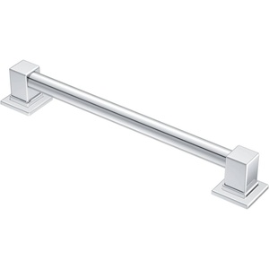 image:imageMoen YG8836CH Bathroom Safety 36Inch Stainless Steel Modern Bathroom Grab Bar ChromeChrome