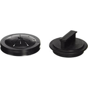 image:imageWaste King Black Disposer EZ Mount Garbage Disposal Stopper and Splash Guard for Sink Drain 1025Pack of 1