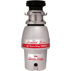 image:imageWaste King Garbage Disposal for Kitchen Sink with Power Cord L100112 HP  Batch Feed