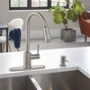 image:imageMoen 141002 Kitchen Faucet Escutcheon Deckplate for 3Hole Installation ChromeClassic Stainless
