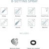 image:imageMoen 200W0SRN Hydro Energetix Showerhead 5Inch Brushed NickelBrushed Nickel