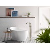 image:imageMoen 655 Wynford OneHandle Freestanding Floor Mount Tub Filler with Handshower Includes Interchangeable Handle ChromeChrome