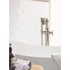 image:imageMoen 655 Wynford OneHandle Freestanding Floor Mount Tub Filler with Handshower Includes Interchangeable Handle ChromeChrome