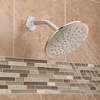 image:imageMoen 8Inch Fixed EcoPerformance Rainshower Showerhead Brushed Nickel 6345EPBNChrome