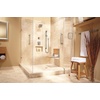 image:imageMoen 90 Degree Brushed Nickel Modern EcoPerformance Handshower Handheld Shower with 30Inch Slide Bar and 69Inch Metal Hose S3879EPBN