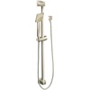 image:imageMoen 90 Degree Brushed Nickel Modern EcoPerformance Handshower Handheld Shower with 30Inch Slide Bar and 69Inch Metal Hose S3879EPBN