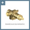 image:imageMoen Align Brushed Nickel 2 or 3Function Diverter Transfer Trim Kit Valve Required T4191BNMatte Black