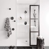 image:imageMoen Align MCORE 3Series 2Handle Shower Faucet Trim Kit Valve Required Tub and Shower Trim with Lever Handles Brushed Nickel UT3290BNChrome