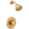 image:imageMoen Align Matte Black PosiTemp Pressure Balancing EcoPerformance Modern Shower Trim Kit Valve Required T2192EPBLBrushed Gold