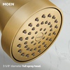 image:imageMoen Align Matte Black PosiTemp Pressure Balancing EcoPerformance Modern Shower Trim Kit Valve Required T2192EPBLBrushed Gold