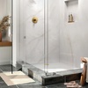 image:imageMoen Align Matte Black PosiTemp Pressure Balancing EcoPerformance Modern Shower Trim Kit Valve Required T2192EPBLBrushed Gold