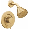 image:imageMoen Align Matte Black PosiTemp Pressure Balancing EcoPerformance Modern Shower Trim Kit Valve Required T2192EPBLBrushed Gold