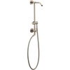 image:imageMoen Annex Brushed Nickel Shower Slidebar and Shower Hose System Trim Valve Required TS3661NHBNBrushed Nickel