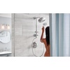image:imageMoen Annex Brushed Nickel Shower Slidebar and Shower Hose System Trim Valve Required TS3661NHBNChrome