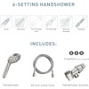image:imageMoen Attune Shower Head with Handheld Sprayer 6 Handheld Shower Head Spray Settings Spot Resist Brushed Nickel Finish 218H0SRNPack of 1