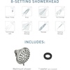 image:imageMoen Attune Shower Head with Handheld Sprayer 6 Shower Head Spray Settings Chrome Finish 218H0Brushed Nickel