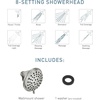 image:imageMoen Attune Shower Head with Handheld Sprayer 6 Shower Head Spray Settings Chrome Finish 218H0Brushed Nickel
