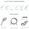 image:imageMoen Attune Shower Head with Handheld Sprayer 6 Shower Head Spray Settings Chrome Finish 218H0Chrome