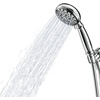 image:imageMoen Banbury Chrome 5Spray Hand Shower with Hose and Bracket 4Inch Diameter 23046