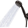 image:imageMoen Banbury Mediterranean Bronze 5Spray Hand Shower with Hose and Bracket 4Inch Diameter Showerhead 23046BRB