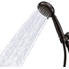 image:imageMoen Banbury Mediterranean Bronze 5Spray Hand Shower with Hose and Bracket 4Inch Diameter Showerhead 23046BRB