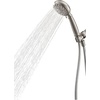 image:imageMoen Banbury Spot Resist Brushed Nickel 5Spray Hand Shower with Hose and Bracket 4Inch Diameter 23046SRN