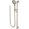 image:imageMoen Brushed Nickel 5Function Massaging Handshower with Toggle Pause Includes 30Inch Slide Bar and 69Inch Hose 3671EPBNBrushed Nickel