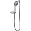 image:imageMoen Brushed Nickel Four Function EcoPerformance Handheld Shower with Wall Bracket and 69Inch Hose 3636EPBNChrome