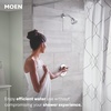 image:imageMoen Brushed Nickel High Single Function Pressure Handheld Showerhead with 69InchLong Hose and 24Inch Slide Bar 3668EPBNChrome