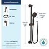 image:imageMoen Brushed Nickel High Single Function Pressure Handheld Showerhead with 69InchLong Hose and 24Inch Slide Bar 3668EPBNOil Rubbed Bronze