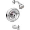 image:imageMoen Chateau Chrome Single Handle PosiTemp EcoPerformance Shower Faucet Set Valve Included L2369EP