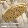image:imageMoen Cia T2262EPBL PosiTemp Rain Shower 1Handle with EcoPerformance Shower Only Faucet Trim Kit Valve RequiredBrushed Gold