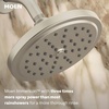 image:imageMoen Cia T2262EPBL PosiTemp Rain Shower 1Handle with EcoPerformance Shower Only Faucet Trim Kit Valve RequiredBrushed Nickel