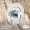 image:imageMoen Cia T2262EPBL PosiTemp Rain Shower 1Handle with EcoPerformance Shower Only Faucet Trim Kit Valve RequiredChrome