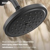 image:imageMoen Cia T2262EPBL PosiTemp Rain Shower 1Handle with EcoPerformance Shower Only Faucet Trim Kit Valve RequiredMatte Black