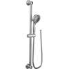 image:imageMoen EcoPerformance Chrome FourFunction Removable Handheld Showerhead with 69InchLong Hose and WallMounted Slide Bar 3667EPChrome