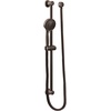image:imageMoen EcoPerformance Chrome FourFunction Removable Handheld Showerhead with 69InchLong Hose and WallMounted Slide Bar 3667EPOil Rubbed Bronze