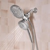 image:imageMoen Engage Matte Black 25 GPM Handheld Showerhead and Rain Shower 2in1 Combo Featuring Magnetic Docking System and Metal Hose 26009BLChrome