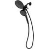 image:imageMoen Engage Matte Black 25 GPM Handheld Showerhead and Rain Shower 2in1 Combo Featuring Magnetic Docking System and Metal Hose 26009BLMatte Black