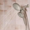 image:imageMoen Engage Matte Black 25 GPM Handheld Showerhead and Rain Shower 2in1 Combo Featuring Magnetic Docking System and Metal Hose 26009BLSpot Resist Brushed Nickel