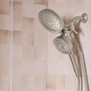image:imageMoen Engage Matte Black 25 GPM Handheld Showerhead and Rain Shower 2in1 Combo Featuring Magnetic Docking System and Metal Hose 26009BLSpot Resist Brushed Nickel
