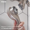 image:imageMoen Engage Matte Black 25 GPM Handheld Showerhead and Rain Shower 2in1 Combo Featuring Magnetic Docking System and Metal Hose 26009BLSpot Resist Brushed Nickel