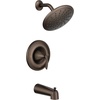 image:imageMoen Eva Oil Rubbed Bronze Tub and Shower Faucet Trim with EcoPerformance Rainshower Valve Required T2233EPORB