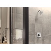 image:imageMoen Genta LX Matte Black Pressure Balancing Modern Shower Lever Handle PosiTemp Valve Required T2471BLChrome