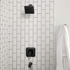 image:imageMoen Genta LX Matte Black Pressure Balancing Modern Shower Lever Handle PosiTemp Valve Required T2471BLMatte Black