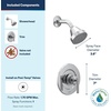 image:imageMoen Gibson Chrome PosiTemp Pressure Balancing EcoPerformance Modern Shower Trim Valve Required T2902EPChrome