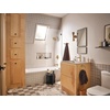 image:imageMoen Gibson Chrome PosiTemp Pressure Balancing Modern Tub and Shower Trim with 8Inch Rainshower Valve Required T3003EPBronzed Gold